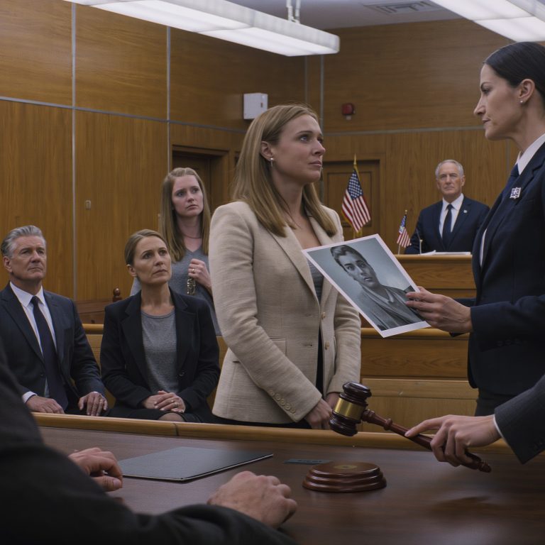 Moi rodzice zaciągnęli mnie do sądu z powodu małego domu, na którego kupno zaoszczędziłam sześć lat, przysięgając, że „należy” on do mojej siostry, a kiedy pojawiła się na moim ganku z kluczem w dłoni, oczy sędziego zrobiły się ostre jak brzytwa.