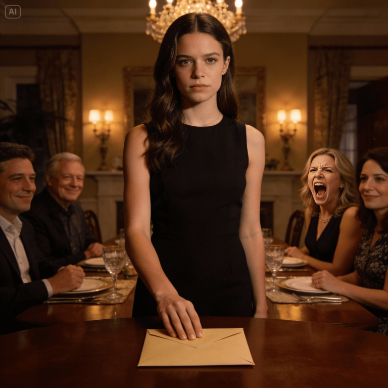 Śmiali się, gdy moja siostra nazwała mnie adoptowaną, więc rzuciłam na stół tajny dokument prawny naszych rodziców, żeby ich na zawsze uciszyć.