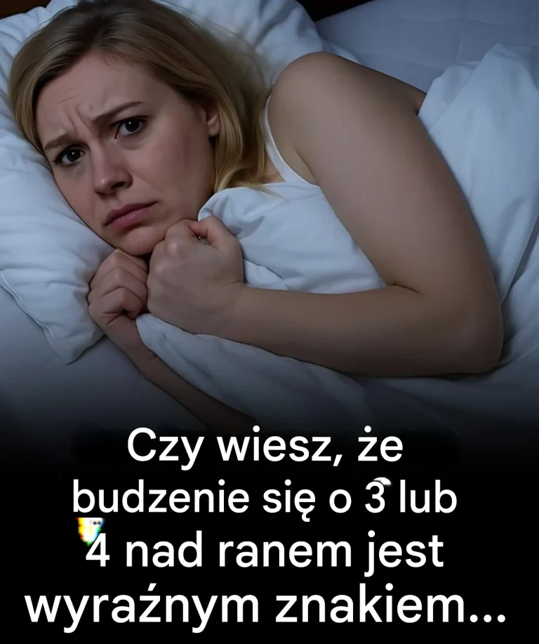 Czy budzisz się każdej nocy o tej samej porze? To, co się z tego okaże, może Cię zaskoczyć.