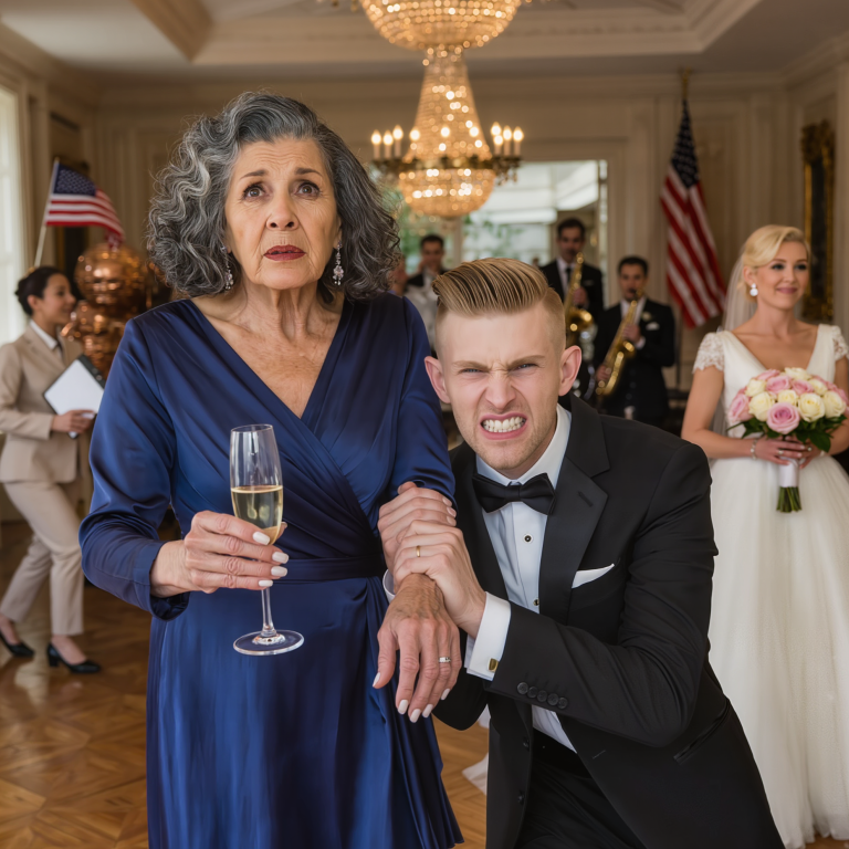 Na ślubie mojego syna spojrzał mi prosto w oczy i powiedział: „Mamo, powinnaś odejść. Moja żona czuje się nieswojo. Mówi, że jesteś naprawdę uciążliwa”. Stałem jak sparaliżowany w sali weselnej – tej samej, za którą sam zapłaciłem. Jeśli chce mnie wymazać z tego ślubu, czeka go najpoważniejsze konsekwencje w życiu… i straci wszystko.