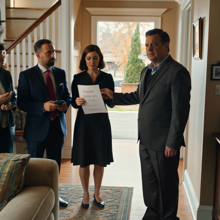 Na pogrzebie syna synowa dała mi 30 dni na opuszczenie domu. Uśmiechnęłam się tylko, spakowałam torbę i po cichu wyszłam. Następnego ranka odwiedził ją ktoś. Policja była u jej drzwi.