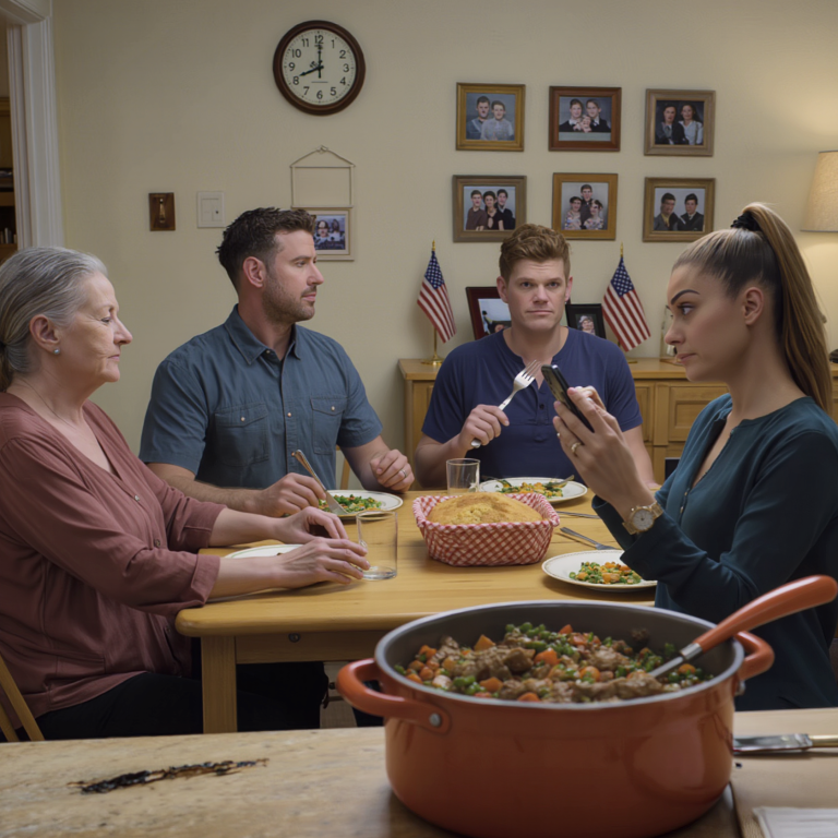 Jedliśmy kolację, kiedy moja synowa powiedziała: „Nie jesteś nawet w połowie tak kobietą jak moja matka”. Uśmiechnęłam się tylko i odpowiedziałam: „Świetnie – to powiedz jej, żeby zaczęła płacić twój czynsz”. Twarz mojego syna natychmiast się ściągnęła, zaniepokojona, zanim zapytał: „Czynsz? Jaki czynsz?”.
