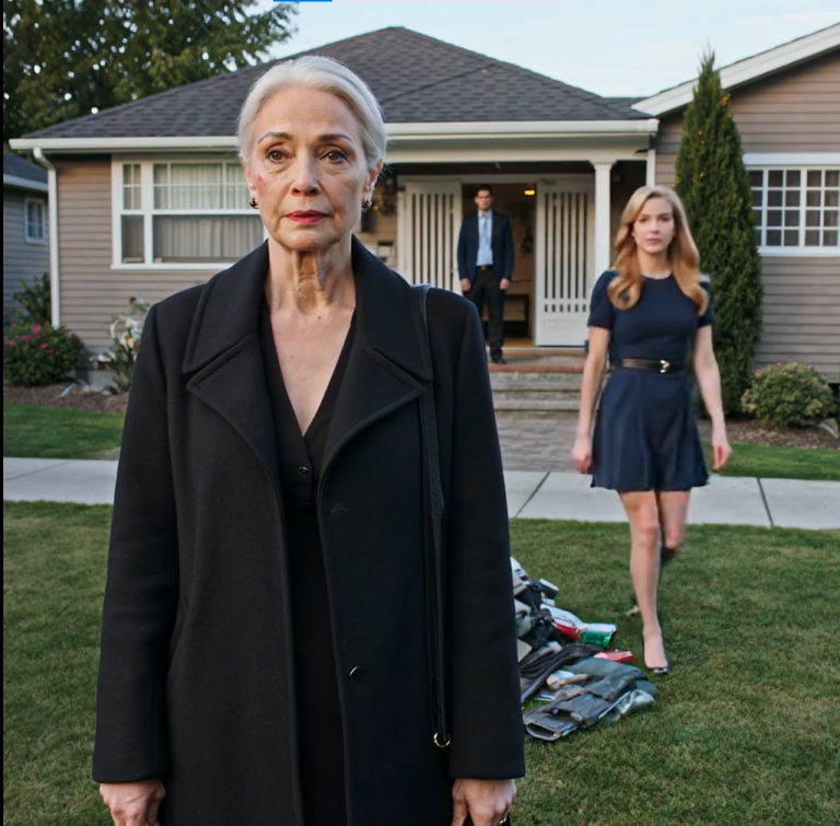 Wróciłam do domu i znalazłam wszystkie moje rzeczy zostawione na podwórku. Pojawiła się moja synowa i powiedziała: „Postanowiłyśmy zrobić porządki… Te stare rzeczy zajmowały miejsce!”. Spojrzałam jej prosto w oczy i powiedziałam: „To ja też posprzątam to, co mi już nie służy”.