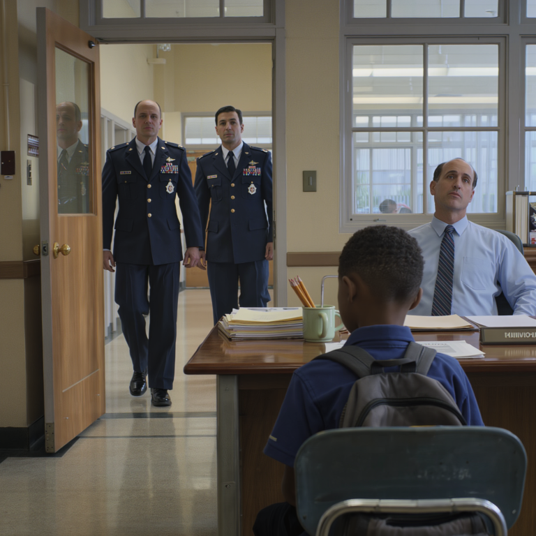 Dzień, w którym mój nauczyciel podarł mój plakat z wizerunkiem bohatera, nazwał mnie kłamcą przed całą klasą i nie miał pojęcia, kto zaraz przejdzie przez drzwi sekretariatu szkoły