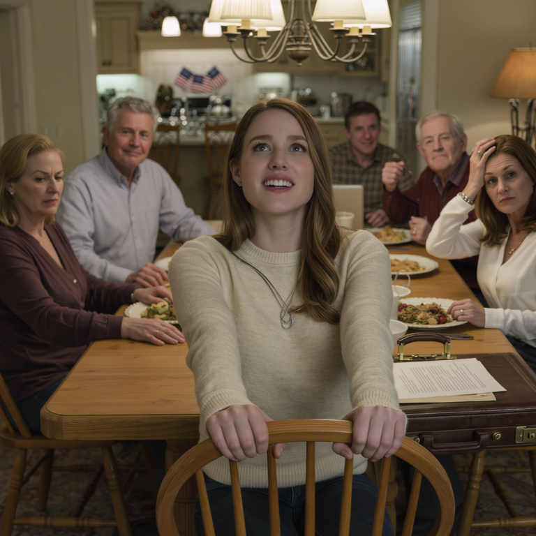 Mama błagała mnie, żebym wróciła do domu na święta. Po 10-godzinnej podróży stanęłam na jej ganku z walizką, zmęczona, ale pełna nadziei. Otworzyła drzwi bez powitania, bez uścisków, tylko powiedziała: „Zaopiekujesz się siostrzenicami i siostrzeńcami brata. Cała rodzina jedzie na wakacje”. Za nią mój brat uśmiechnął się i powiedział do dzieci: „Nie zawracajcie babci głowy”. Wszyscy wybuchnęli śmiechem, jakbym była wynajętą ​​przez nich pokojówką. Uśmiechnęłam się tylko i powiedziałam coś spokojnie… a śmiech nie ustawał, po prostu zamilkł. Mamie zaschło w ustach. Kręciła głową, szepcząc: „Nie… nie… absolutnie nie”.