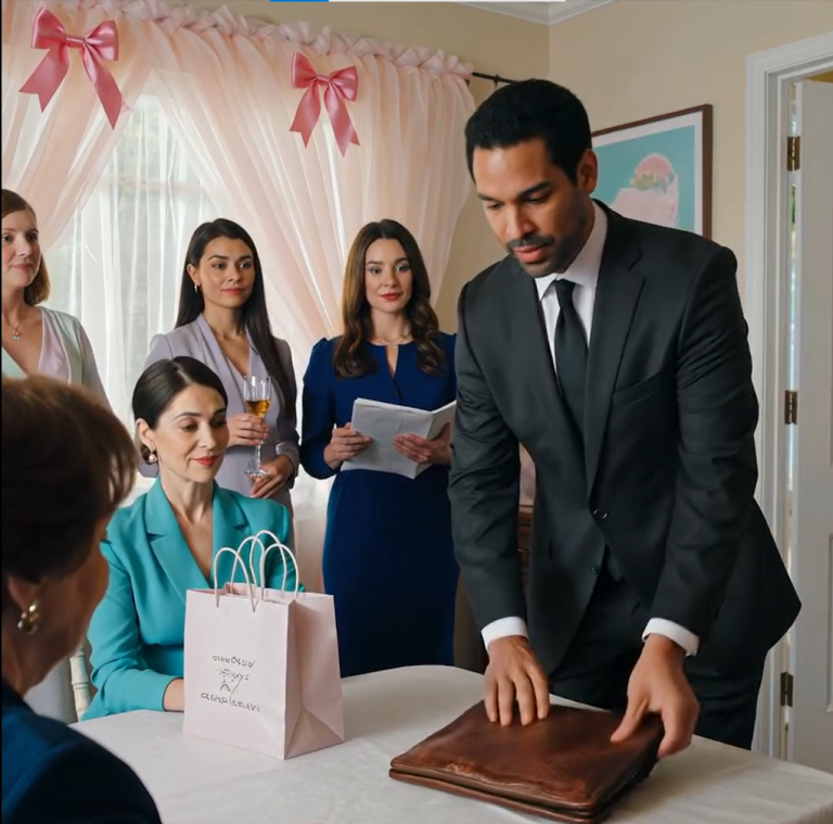 „Mieszka pani w kawalerce. Jak panią stać na dziecko?” – oznajmiła moja siostra na moim baby shower. Mama się zgodziła: „Ledwo wystarcza jej na rachunki”. Nie odpowiedziałam. Wtedy do restauracji wszedł mężczyzna w garniturze. „Pani Rivera, potrzebuję tylko pani podpisu na fundusz powierniczy – 50 milionów dolarów na edukację pani córki”. Wszystkie rozmowy się urwały. Dodał: „Czy mam przygotować pokój dziecięcy w pani posiadłości, czy w kamienicy na Manhattanie?”. Ręka mojej siostry zamarła nad tortem, gdy uświadomiła sobie, że jestem właścicielką obu.