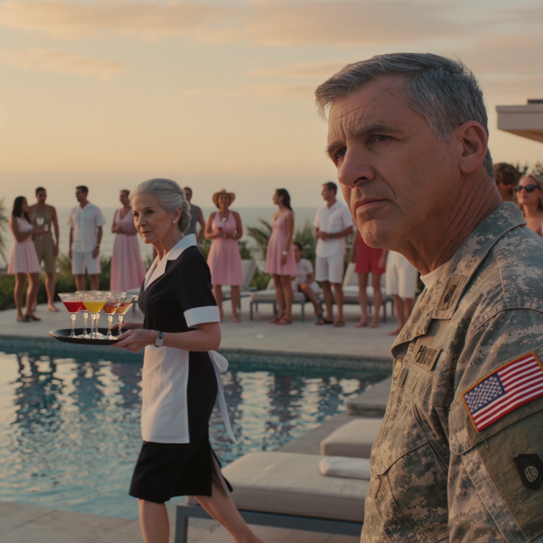 Dzień, w którym wróciłem do domu po 12 latach służby w tajnych operacjach i zobaczyłem moją mamę serwującą drinki w rezydencji, którą jej kupiłem