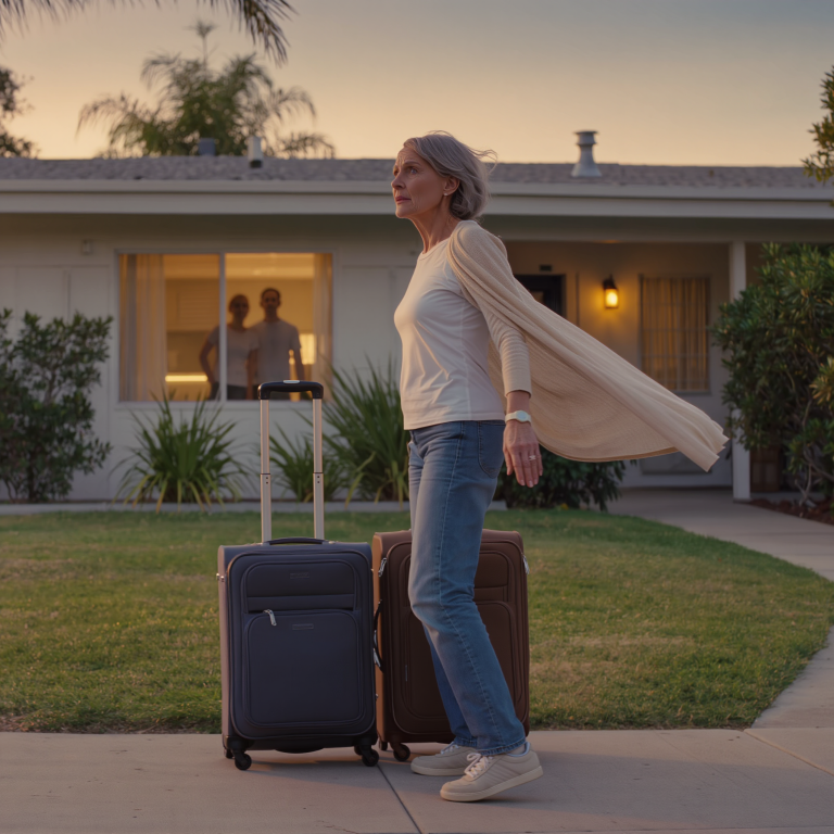 Tej nocy, kiedy mój syn wybrał swoją żonę zamiast mnie, wyszłam z domu z dwiema walizkami i tajemnicą, która wywróciła nasze życie do góry nogami