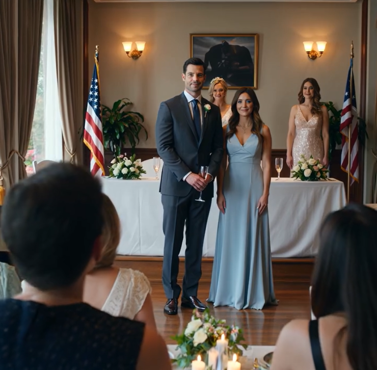 Siedziałem za filarem na ślubie mojej siostry. Wszyscy udawali, że nie jestem rodziną. Potem jakiś nieznajomy usiadł obok mnie i powiedział: „Po prostu rób to, co ja i udawaj, że jesteś moją randką”. Kiedy wstał, żeby przemówić, wszyscy się odwrócili. Siostra przestała się uśmiechać.