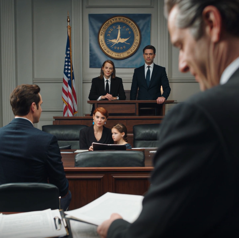 Mój mąż złożył pozew o rozwód. Powiedział: „Chcę wszystkiego, wynoś się z mojego domu! Nie potrzebuję ciebie i twojej śmierdzącej, chorej córki”. Udawałam, że się poddałam, ale na rozprawie końcowej nie miał pojęcia, że ​​już wygrałam. Jego najlepszy prawnik spanikował i zbladł, gdy…