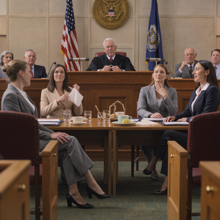 Próbowali nazwać mnie spłukaną na sali sądowej w Salt Lake City – aż sędzia przerwał w połowie zdania i spojrzał prosto na moją siostrę