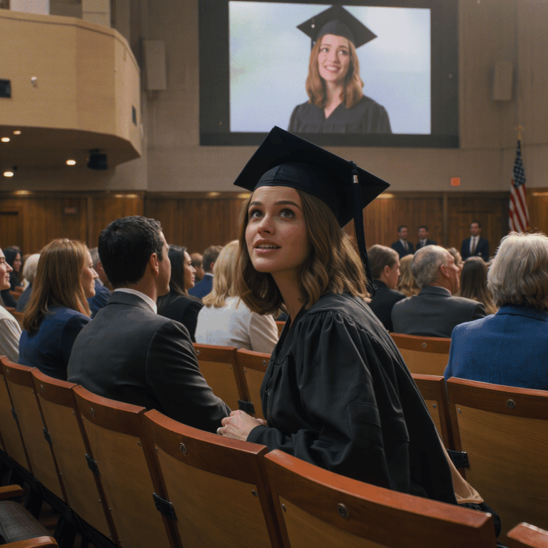 Rozwiódł się ze mną w dniu mojego ukończenia szkoły, gdy kamery były już włączone
