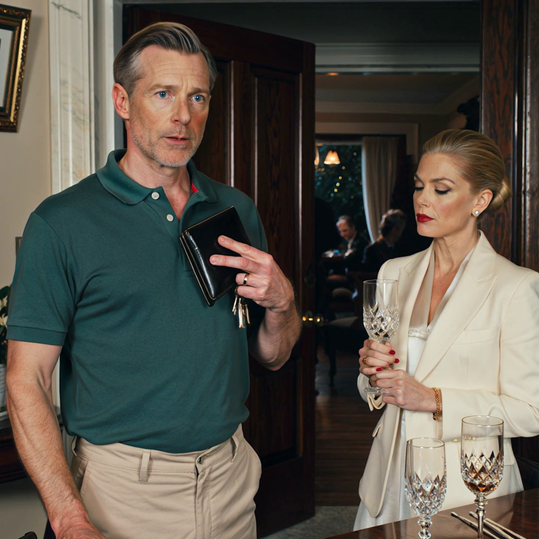 Przez siedem lat ukrywałem przed synem, że zarabiam 40 000 dolarów miesięcznie, wciąż jeżdżąc starym Civiciem i nosząc pogniecione polo. Tego wieczoru zaprosił mnie do Westchester na kolację z „prestiżową” rodziną swojej żony i kazał mi zaparkować na ulicy, korzystać z bocznych drzwi i nie zamawiać piwa. W chwili, gdy wszedłem do marmurowego holu, wiedziałem, że to nie posiłek, tylko „przesłuchanie”. A potem zawibrował mój telefon… cały stół ucichł.