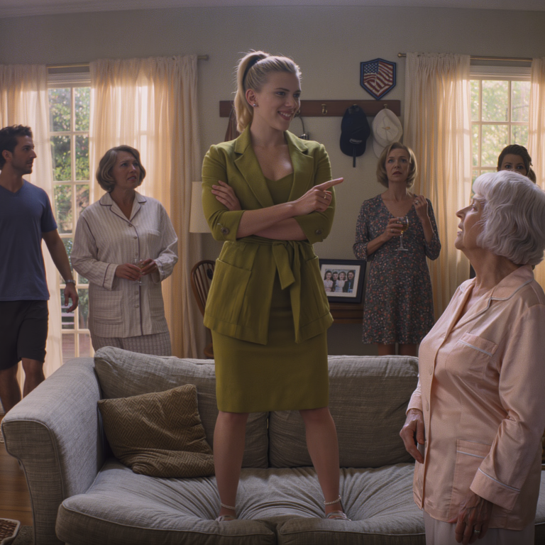 Synowa pojawiła się w moim salonie, wygodnie rozsiadła się na sofie i na oczach całej rodziny zaczęła rzucać na mnie obelgami, oskarżając mnie o kradzież jej pieniędzy. Nie podniosłam głosu ani nie broniłam się tak, jak tego oczekiwała. Po prostu zachowałam spokój i zadałam jedno pytanie – i to był moment, w którym Scarlet zbladła i omal nie zemdlała…