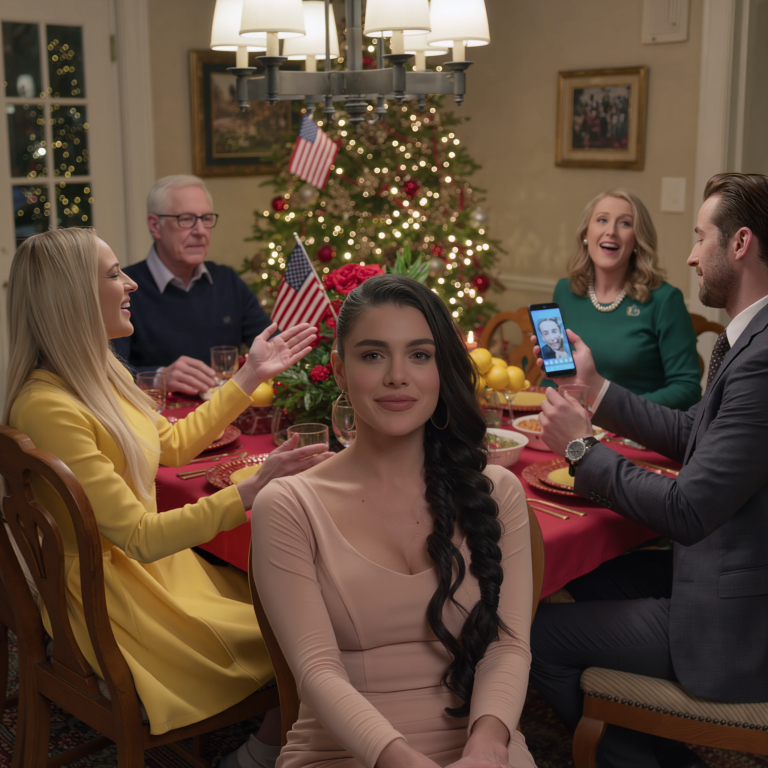 Podczas kolacji wigilijnej moja siostra przedstawiła mnie swojemu chłopakowi z zadowolonym uśmieszkiem i powiedziała: „To porażka naszej rodziny”. Moi rodzice się roześmiali. Nawet skinęli głowami, jakby to było urocze. On się nie roześmiał. Po prostu patrzył na nich przez dłuższą chwilę… i pokój zaczął wydawać się mniejszy.