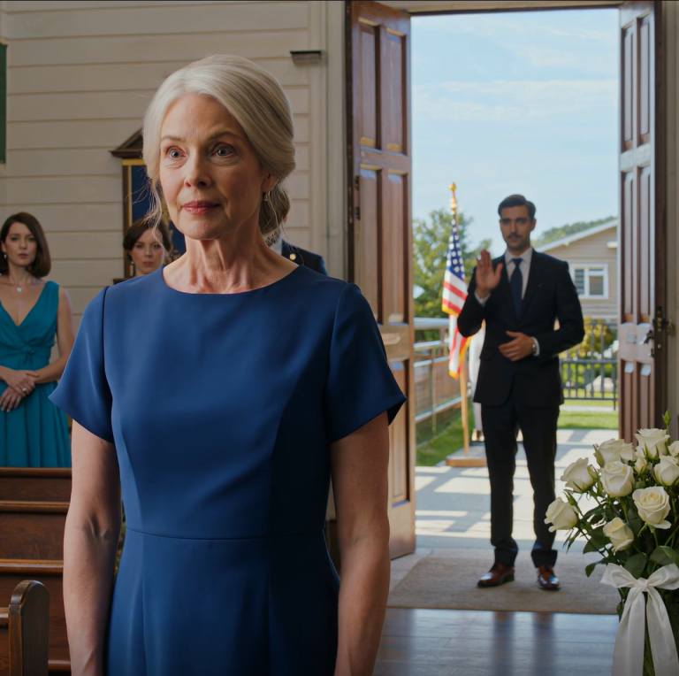 Na ślubie mojego syna jego teściowa powiedziała na tyle głośno, by wszyscy usłyszeli: „To nie matka, to pomyłka w sukni” – panna młoda się zaśmiała, ale mój syn nie – wstał, odwołał ślub na oczach wszystkich i zrobił coś, co następnego dnia zniszczyło ich rodzinę.