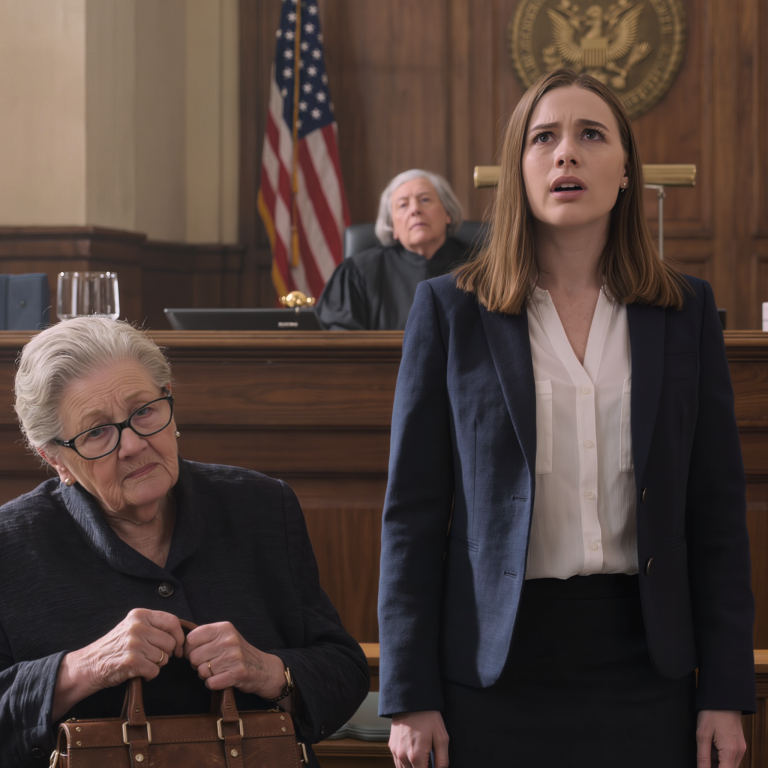 Sędzia spojrzał prosto na moją córkę, a potem zadał pytanie, które odebrało jej mowę: „Kiedy są urodziny Masona?” — I wszyscy na sali sądowej zrozumieli… że nigdy tak naprawdę nie była „matką”.