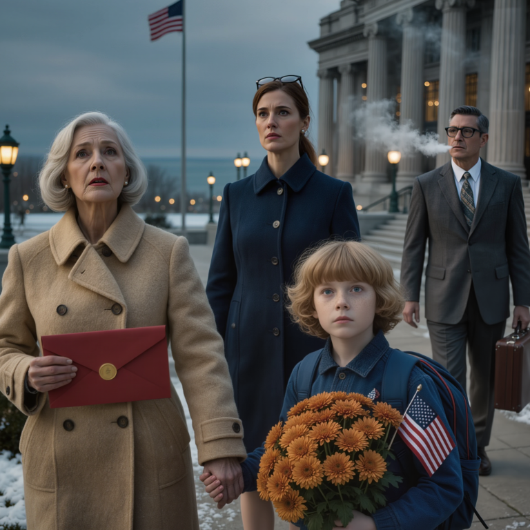 Telefon o 2:17 rano ze szpitala Mercy w Cleveland całkowicie zmienił moje życie: mój syn zniknął, zostawiając zapieczętowaną kopertę i jedno polecenie – „zabezpiecz to, co zwykłe”. W sali konferencyjnej ze szklanymi ścianami, a później w sądzie, dowiedziałam się, że dom, dwa samochody i konto były na moje nazwisko – nie po to, by wygrać, nie po to, by ukarać, ale by zapewnić Lucasowi bezpieczeństwo pod małą flagą na ganku i chryzantemami, które kupowaliśmy w każdą środę.