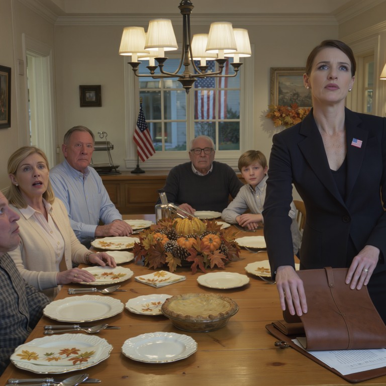 Mój tata wyrzucił mnie z rodzinnej grupy na FaceTime, a potem, w Święto Dziękczynienia, wskazał na moje miejsce i warknął: „Przestań robić wszystko kręcąc się wokół pieniędzy”... więc położyłem skórzaną teczkę na stole, spojrzałem mu w oczy i powiedziałem: „To porozmawiajmy o tym, czyje nazwisko widnieje na tym domu”.