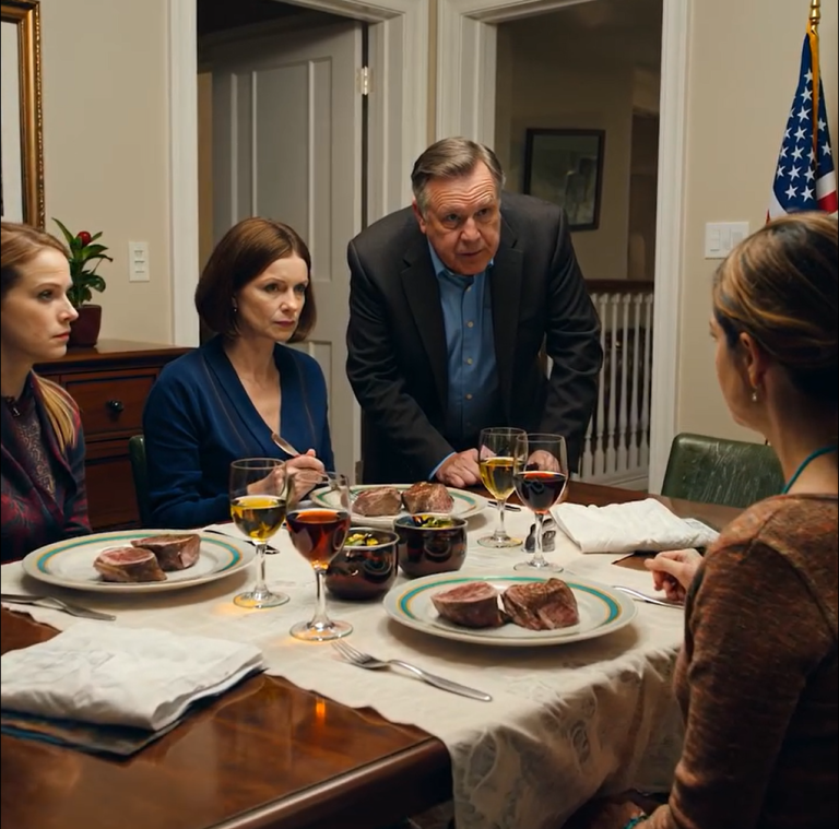 „Twoim obowiązkiem jest zapłacić za jej ślub” – krzyczeli rodzice przy obiedzie. „Musisz utrzymać rodzinę – a jeśli nie chcesz, nie przychodź więcej”. Moja siostra nie przestawała się uśmiechać. Wstałem i powiedziałem spokojnie: „Masz 24 godziny, żeby wyjść”.