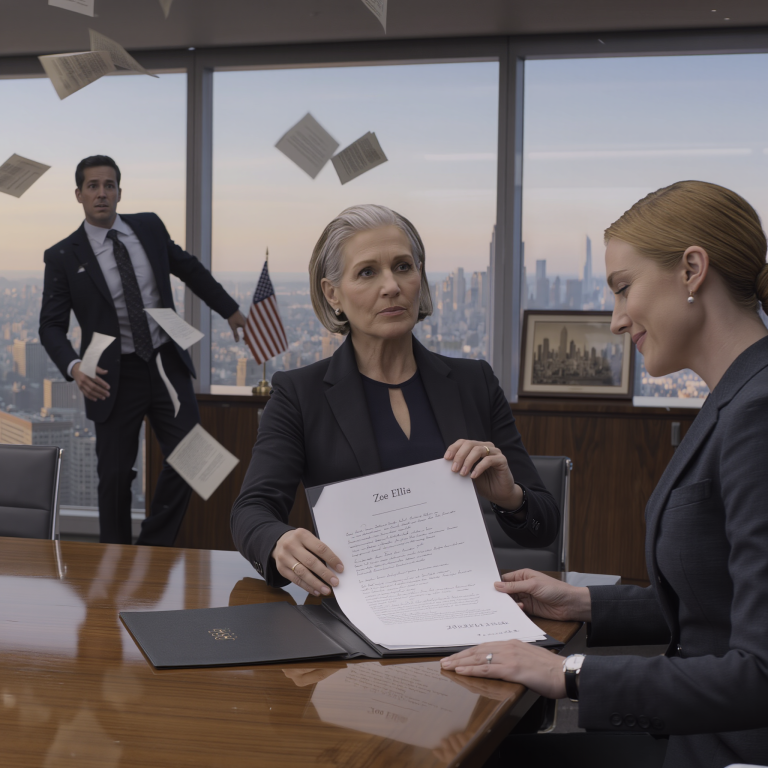 „Podpisz to i odejdź” – powiedziała, przesuwając wypowiedzenie po stole. Uśmiechnąłem się, dodałem dziewięć ręcznie napisanych słów, które pozwalała mi moja umowa założycielska, i rano w apartamencie kierowniczym zapanowała całkowita panika – ta cicha klauzula wszystko zmieniła.