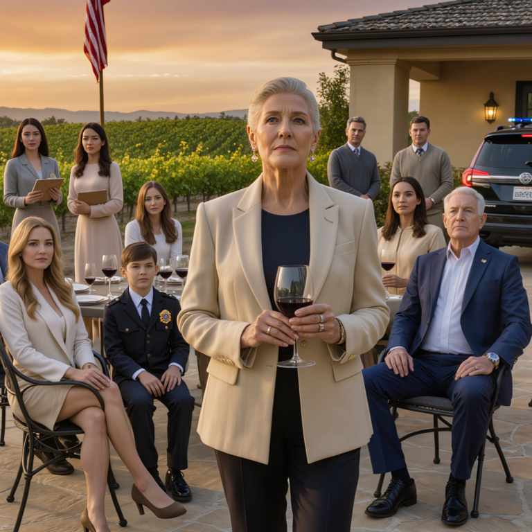 Kiedy wyszłam ponownie za mąż w wieku 60 lat, nie powiedziałam Richardowi Barnesowi ani jego trójce dorosłych dzieci, że winnica, winiarnia i ziemia w Dolinie Soma są moją odrębną własnością – czymś, co budowałam od podstaw przez 30 lat. Po ślubie zaczęli prosić o księgi wieczyste, naciskać na wyceny i naciskać, żebym podpisała „rutynowe dokumenty”… aż do dnia, w którym znalazłam dokumenty przeniesienia własności z moim podpisem – dokumenty, których nigdy nie podpisałam.