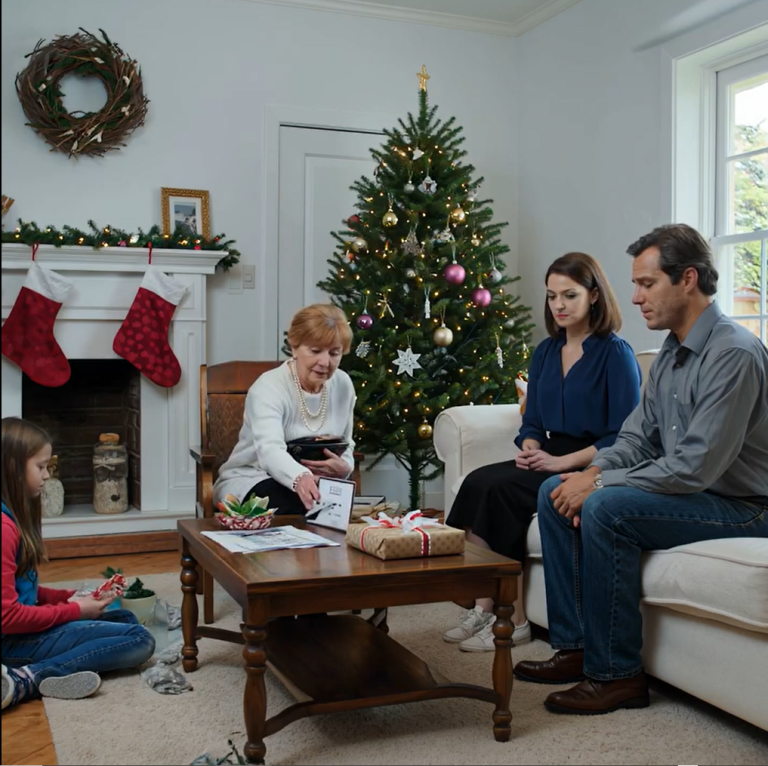 Wszyscy dostali prezenty oprócz mnie. Mój Iv zaśmiał się: „Och, chyba zgubiliśmy twój!”. Spodziewali się ciszy. Uśmiechnąłem się: „W porządku – oto, co sam sobie kupiłem”. POKÓJ ZATRZYMAŁ SIĘ, KIEDY TO ZOBACZYLI.
