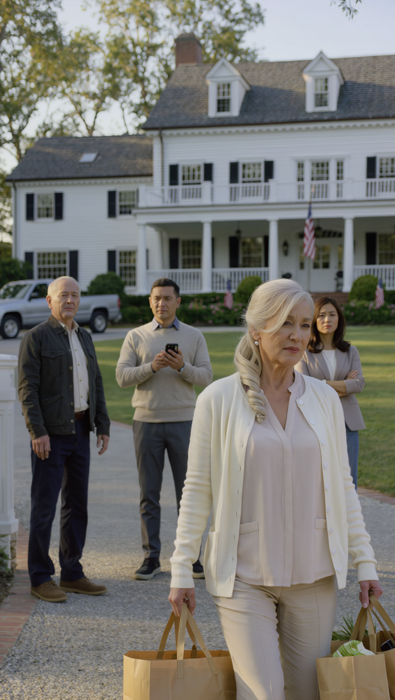 Mój brat pojawił się i zapytał, dlaczego nie mieszkam we własnej rezydencji. Zanim zdążyłem odpowiedzieć, syn powiedział: „Ten dom należy teraz do mojej żony”. Potem dodał zdanie, które sprawiło, że mój brat zamarł.