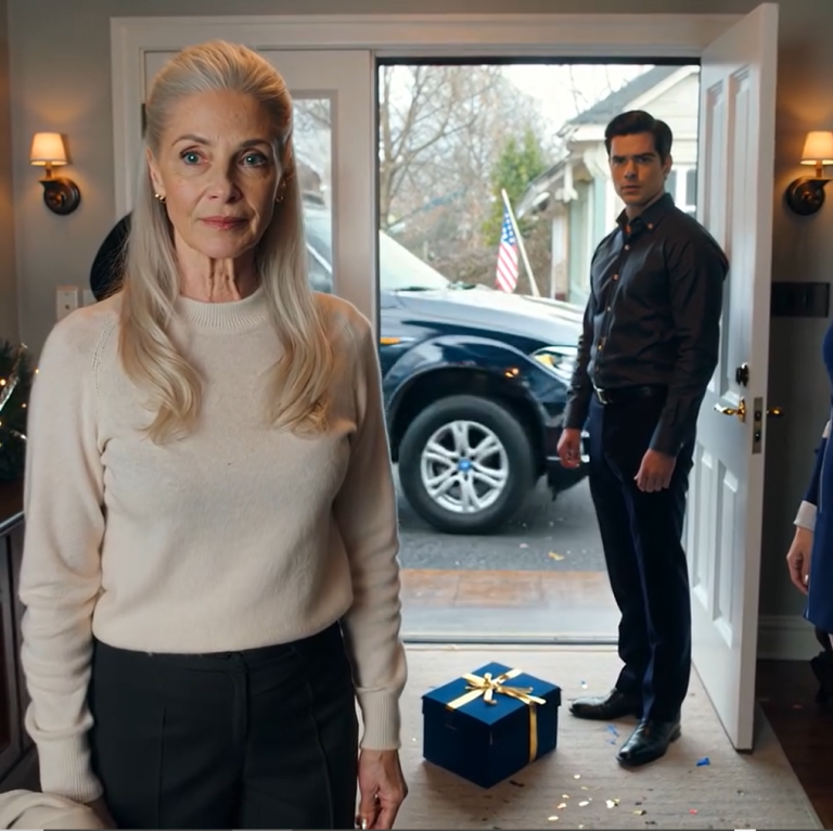 Podczas świątecznej kolacji moja synowa złapała prezent, który dałam synowi, i zaśmiała się: „To? Nie tego się spodziewałam”. Spadł na podłogę, podczas gdy wszyscy patrzyli. Milczałam, uśmiechając się w duchu. Następnego ranka zakończyłam dopłaty, które pokrywałam, odzyskałam samochód, który pożyczyłam, i powiedziałam: „Od teraz… proszę, pokrywaj swoje własne”. Jej twarz zbladła.