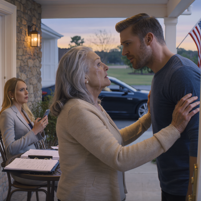 Syn napisał mi SMS-a: „Nie przychodź na rodzinny obiad – moja żona cię tam nie chce”. Anulowałem wszystkie płatności. Następnego dnia pojawił się u moich drzwi.